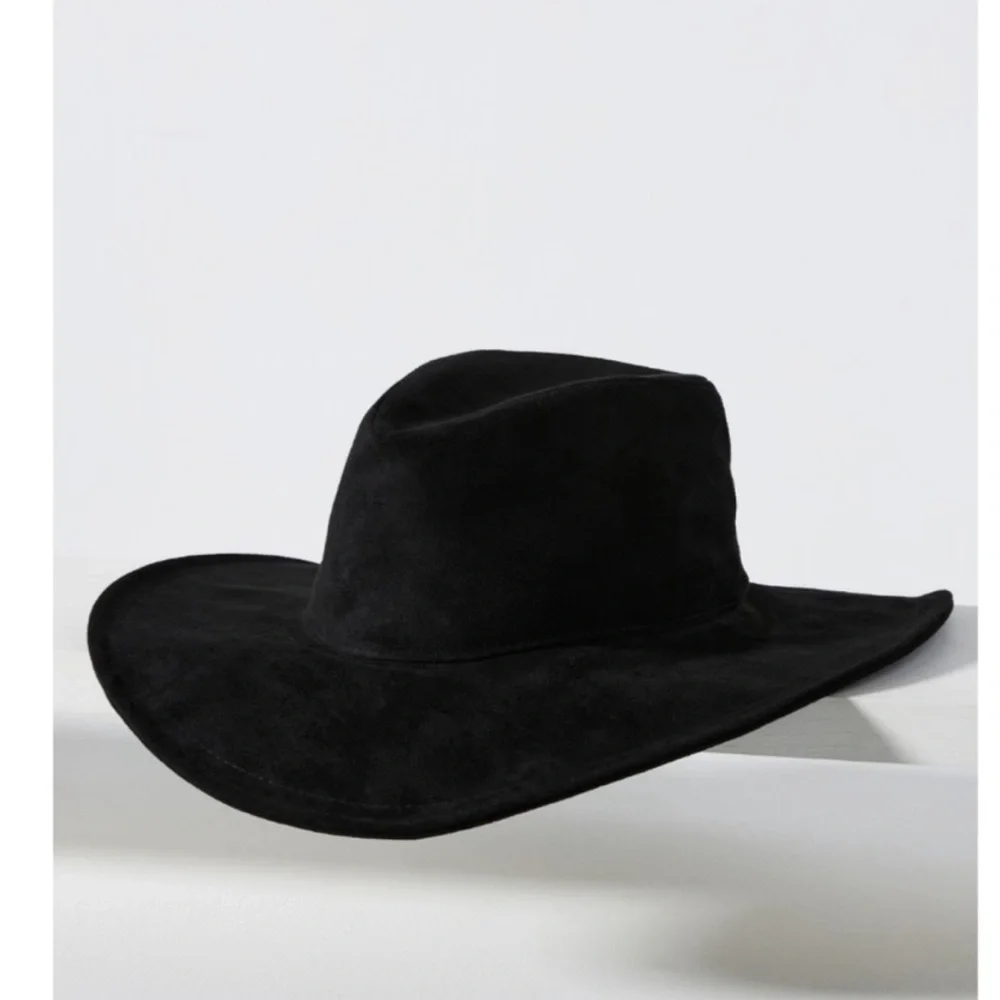 NWT Anthropologie San Diego Hat Co Suede Fedora